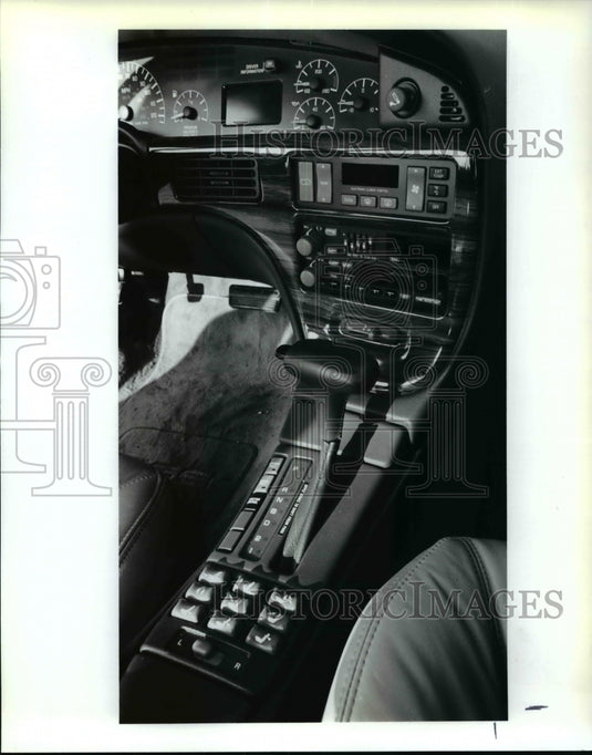 1992 Press Photo 1992 Pontiac Bonneville SSEI Super Charger - cvb36278 - Historic Images