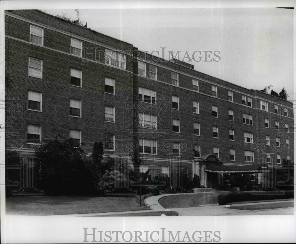 1972 Ambassador apartments, 13700 Fairhill Rd. Shaker Heights, Ohio.-Historic Images