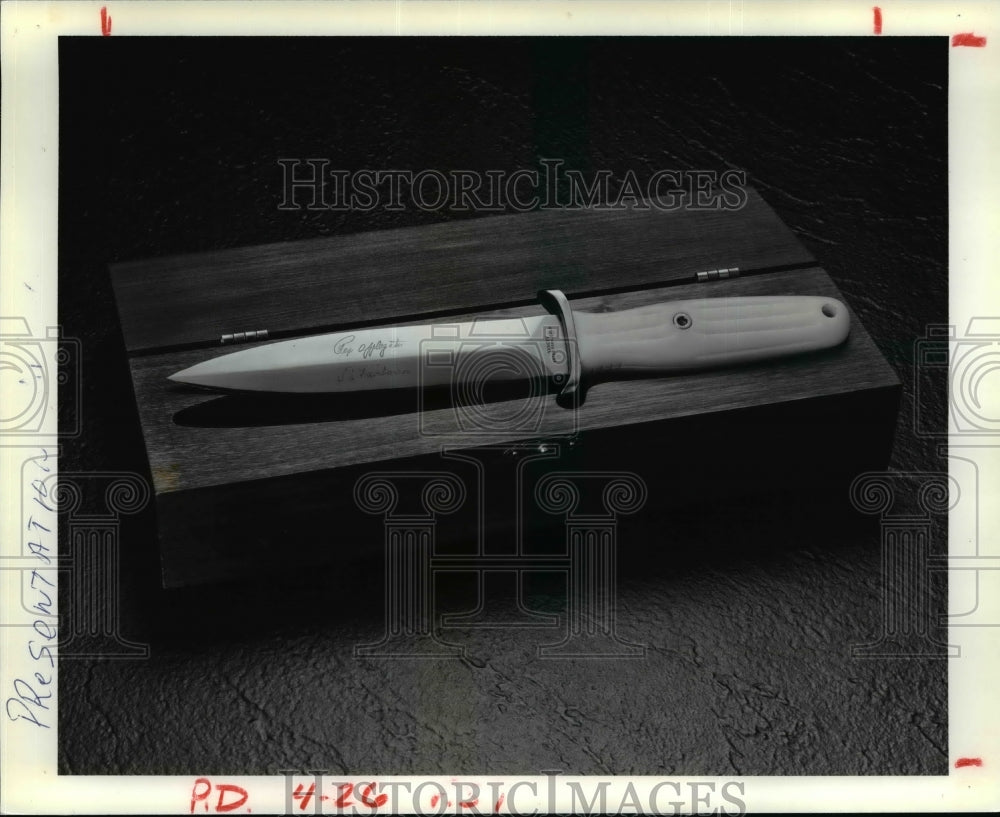 1981 Press Photo Knives - cvb36478 - Historic Images