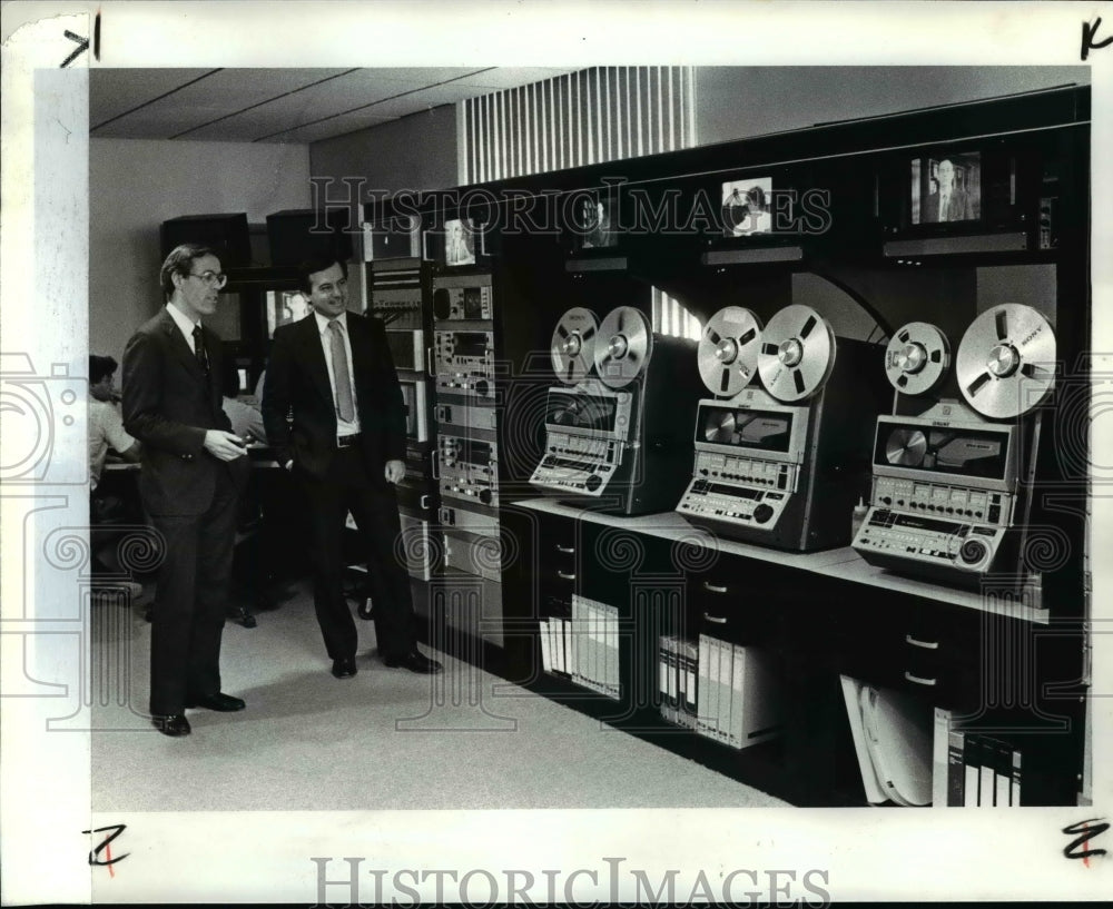 1985 Press Photo EDR Media-Educational Dimensions Inc.-Dave Cockley, Vrettas - Historic Images