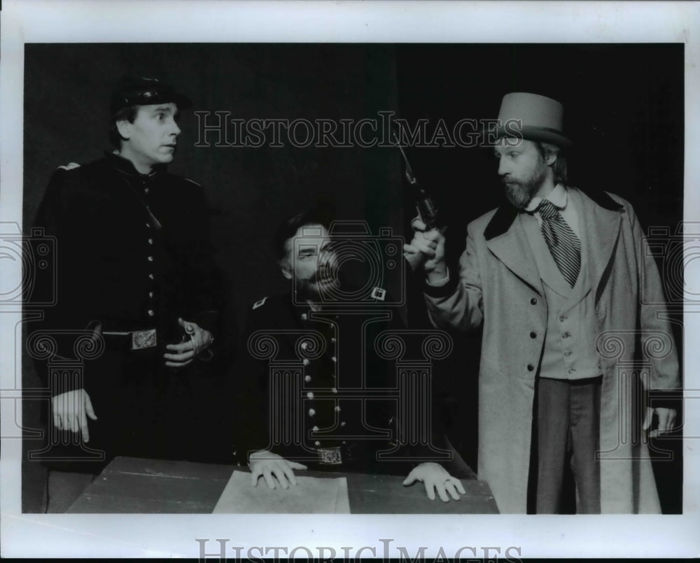 1990 Press Photo We by Charles Ful, Part I of Sally play - cvb36819 - Historic Images