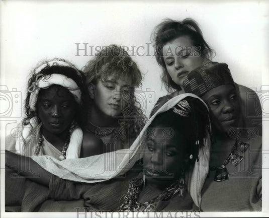 1989 Press Photo Casts of "Sappho's Aphrodite" - cvb36849 - Historic Images