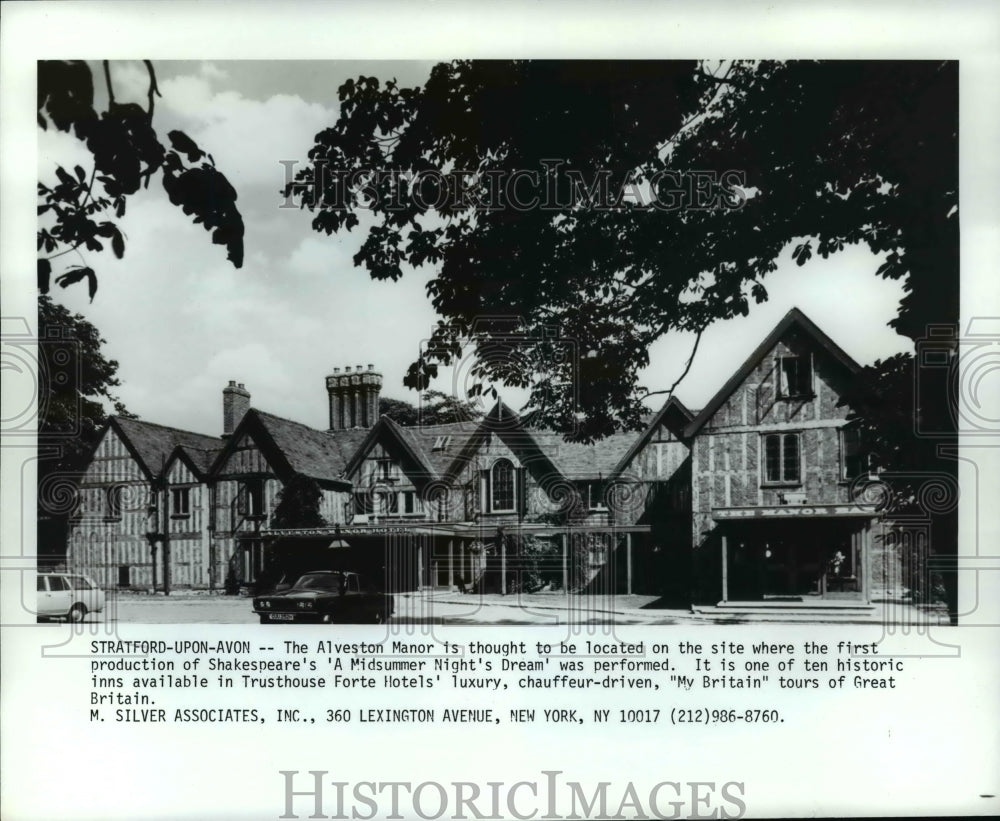 Press Photo Alveston Manor-Stratford Upon Avon England - cvb36919 - Historic Images