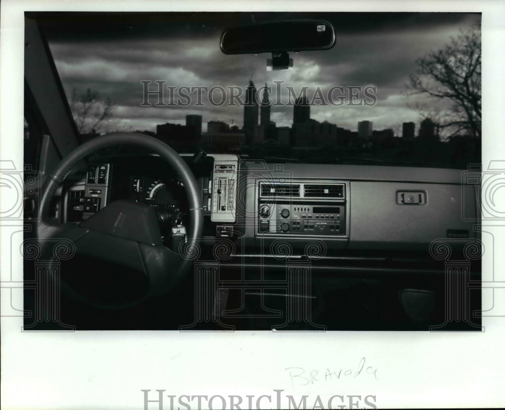 1991 Press Photo Oldsmobile Bravada - cvb37005 - Historic Images