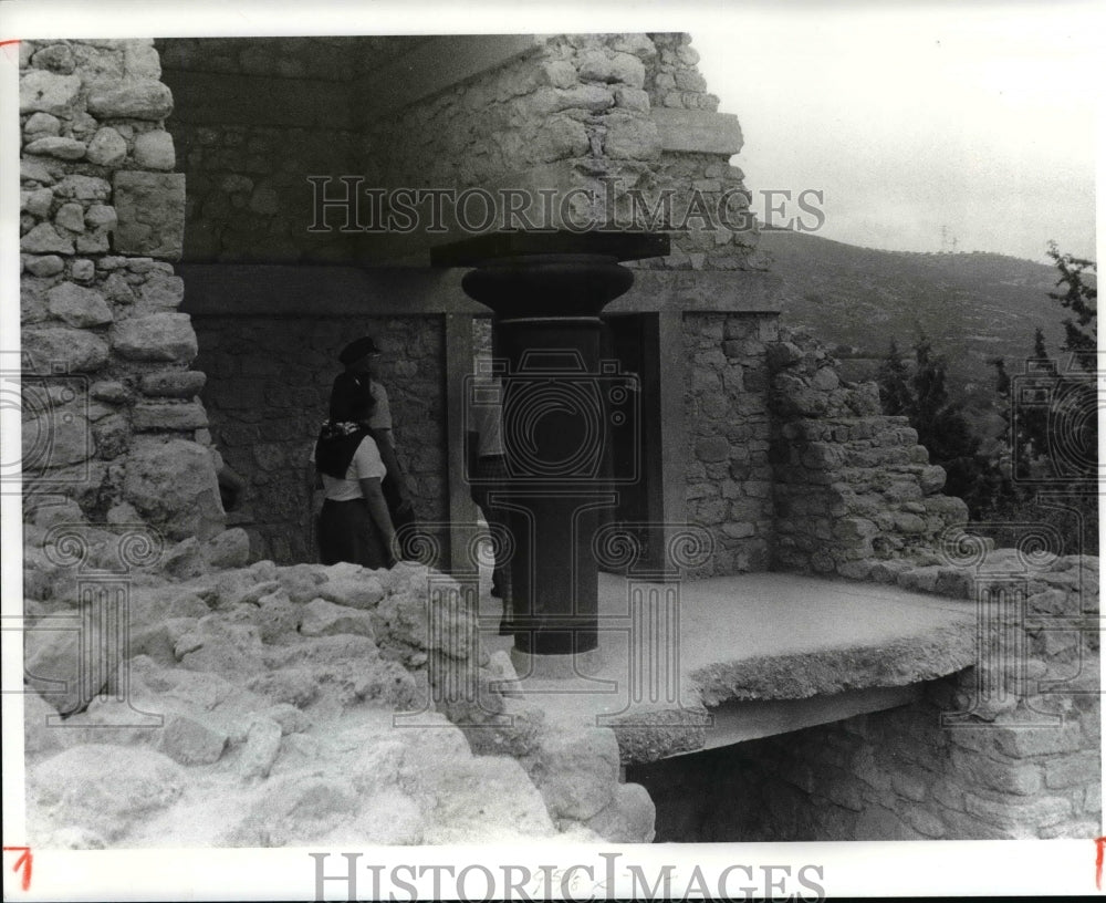 1996 Press Photo Ruins in Crete Greece - cvb37108 - Historic Images