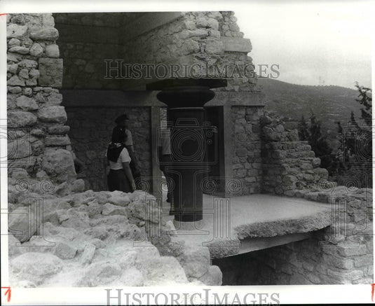 1996 Press Photo Ruins in Crete Greece - cvb37108 - Historic Images
