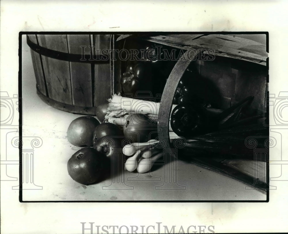 1985 Press Photo Vegetables Tomatoes - cvb37377 - Historic Images