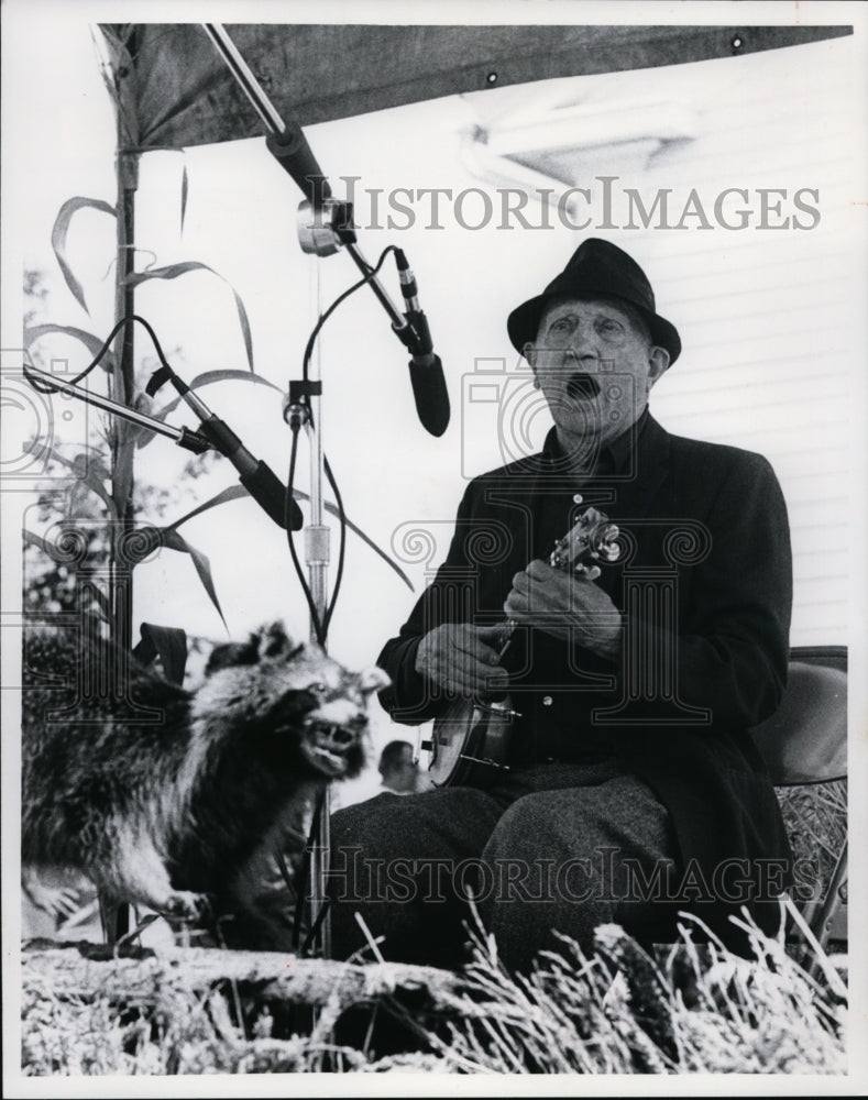 1978 Press Photo Merle Moss, 82, winner of over 65 class of Benjo Player - Historic Images