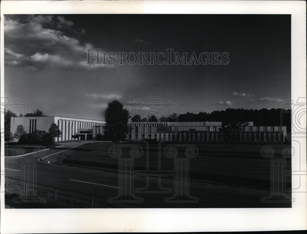 1971 Press Photo Eaton&#39;s Corporation&#39;s addition to it&#39;s Research Center - Historic Images