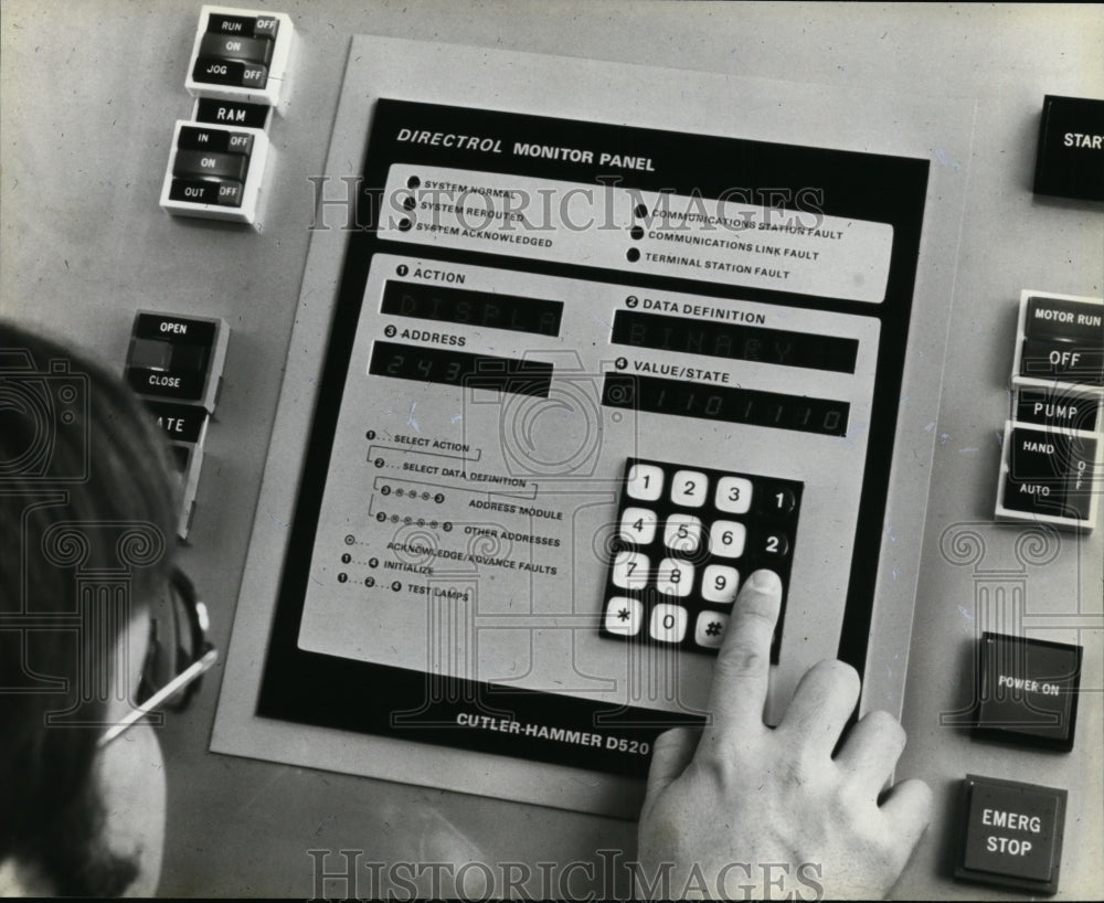 1978 Press Photo Cutler-Hammer&#39;s electronic business give Eaton Corp. foundation - Historic Images