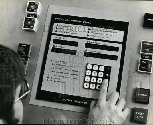 1978 Press Photo Cutler-Hammer's electronic business give Eaton Corp. foundation - Historic Images