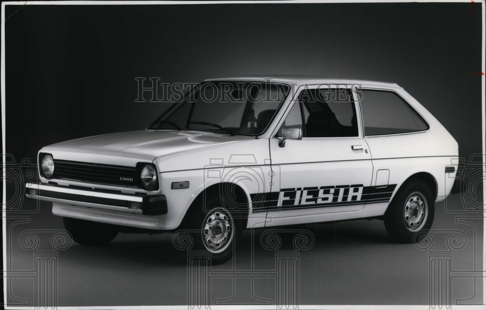 1978 Press Photo The 1979 Ford Fiesta automobile - cvb37862 - Historic Images