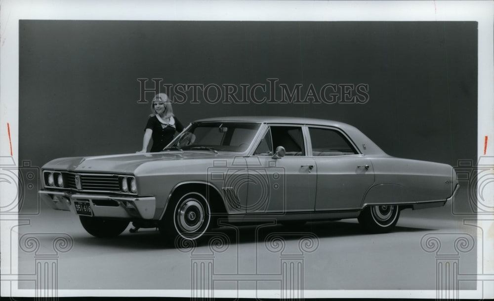 1967 Press Photo 1967 Buick Skylark 4 Door Sedan Automobile - cvb37878 - Historic Images