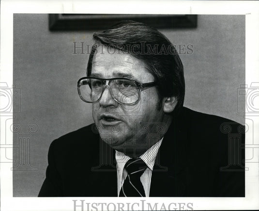 1987 Press Photo Joseph Madzelonka UFCW President Local 880 - cvb37892 - Historic Images