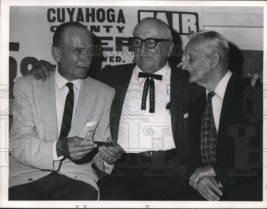 1968 Press Photo L-R; Ed Kuekes, Edward C. Koster & Jay F. Beswick - cvb37976 - Historic Images