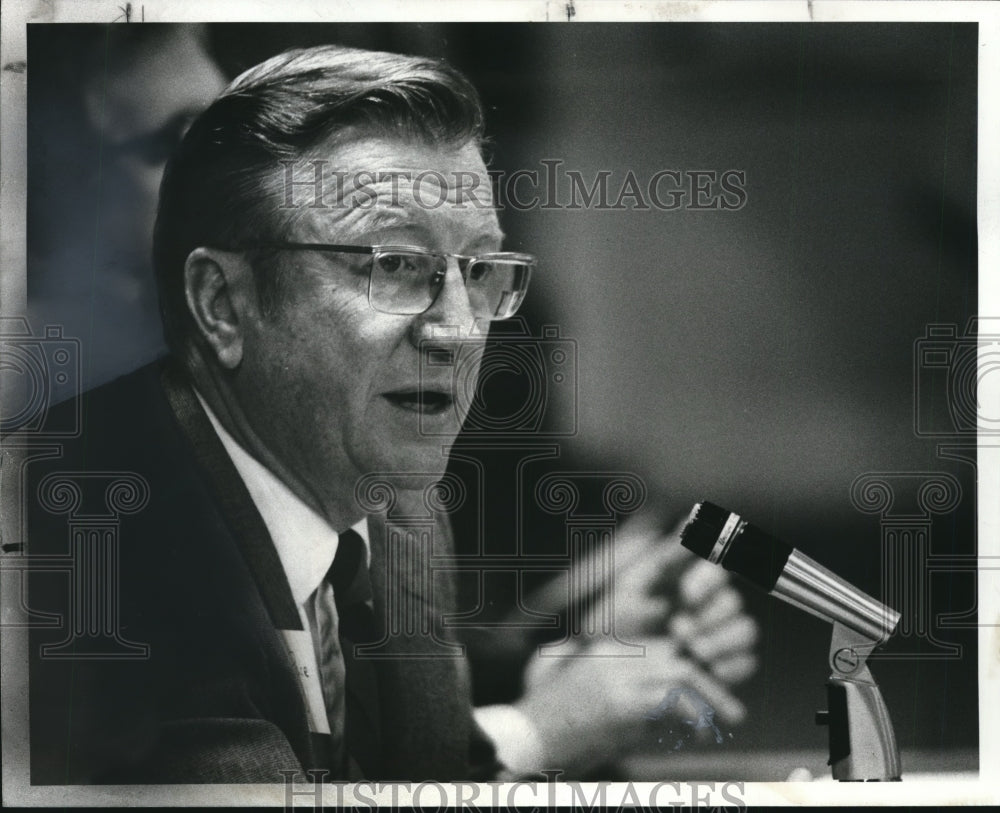 1982 Press Photo Stanley Pace - cvb38059 - Historic Images