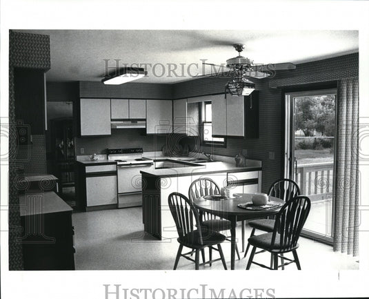 1987 Press Photo Homes & Housing - Kitchens - cvb38199 - Historic Images