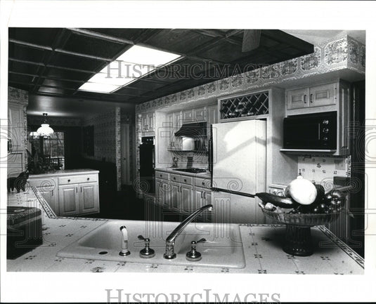 1987 Press Photo Kitchens of David Butz, County Line Rd. - cvb38214 - Historic Images