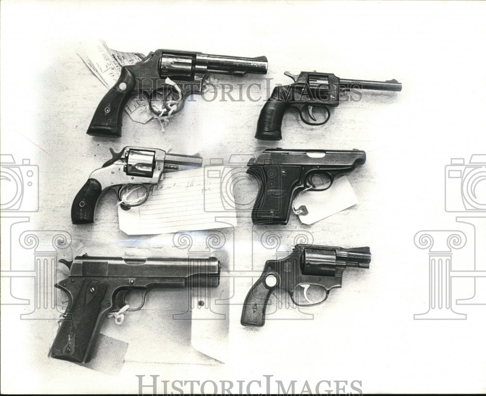 1980 Press Photo Weapons, Guns - cvb38215 - Historic Images