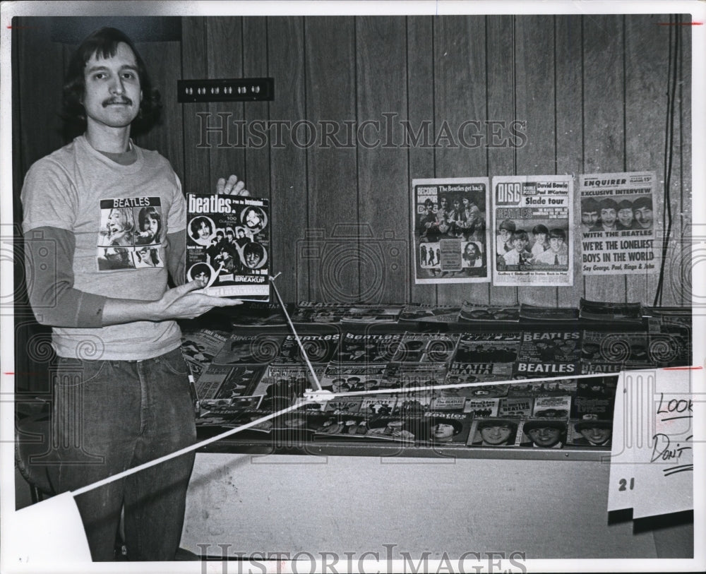 1977 Press Photo Bob Moskowitz, Winchester Ave., Lakewood - cvb38613 - Historic Images