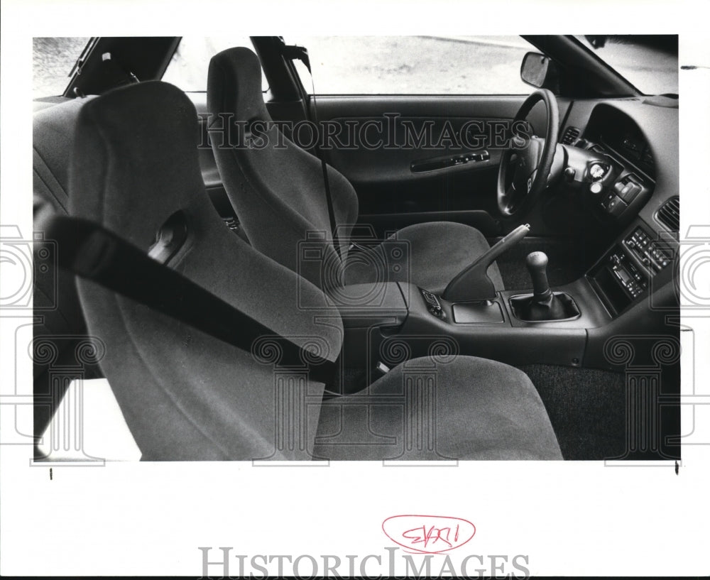 1988 Press Photo Interior Nissan 240 SX - cvb38770 - Historic Images