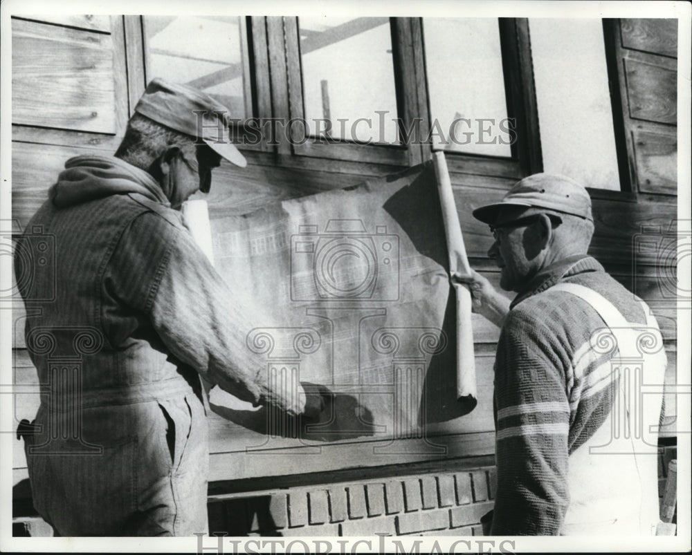 1965 Press Photo HC Rickert, original builder of Wright-designed house - Historic Images