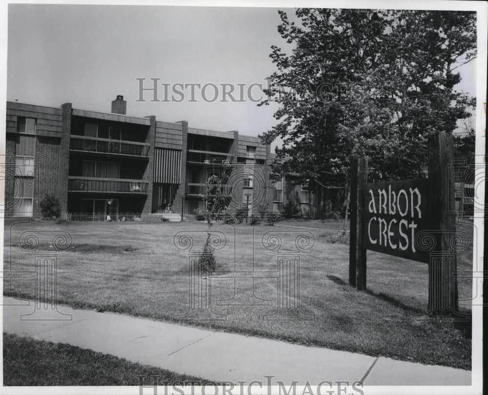 1970 Press Photo Arbor Crest apartments-Warrensville Heights - cvb38828 - Historic Images