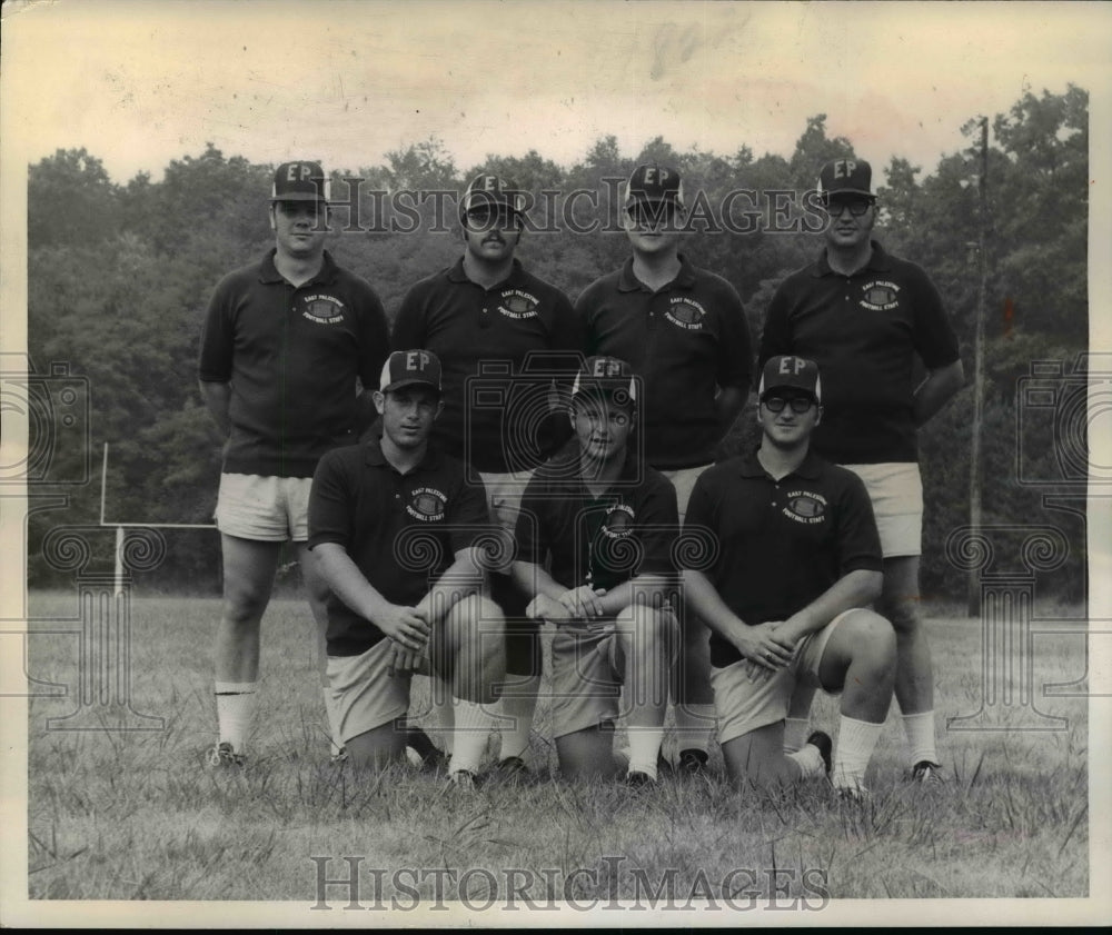 1972 Press Photo East Palestine staff members on Tri-County League - cvb38944 - Historic Images