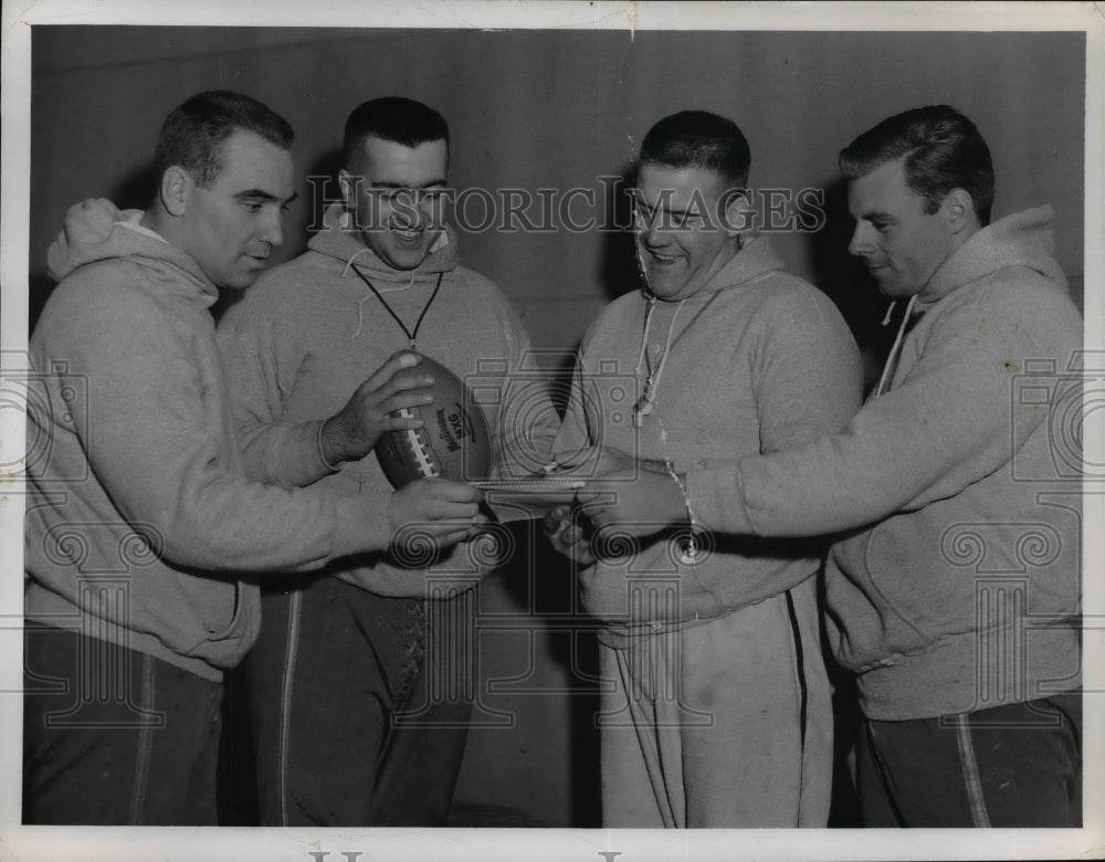 1959 Press Photo East High Football Coaches - cvb38970- Historic Images