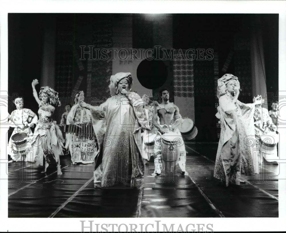 1989 Press Photo Brazil's Bale' Folcll6rico da Bahia - cvb39058 - Historic Images