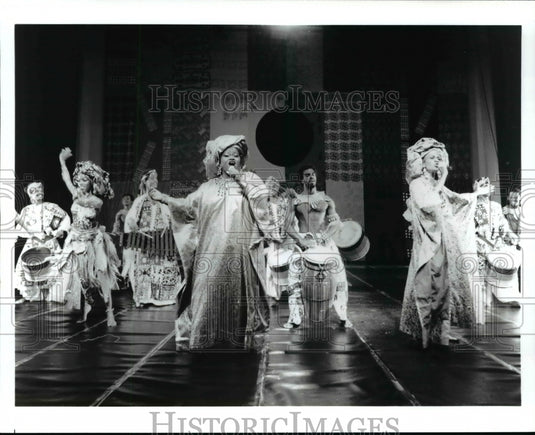 1989 Press Photo Brazil's Bale' Folcll6rico da Bahia - cvb39058 - Historic Images
