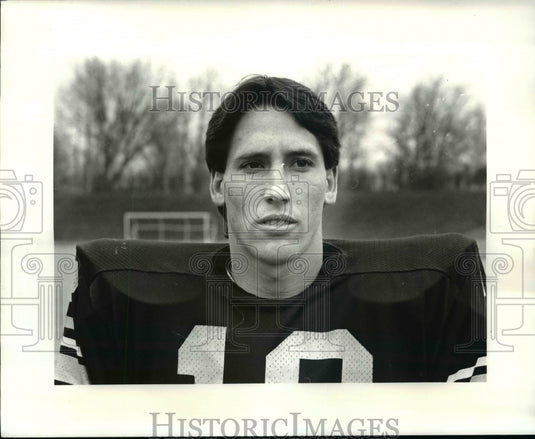 1986 Press Photo Larry Mills, B.W. footballer - cvb39171 - Historic Images