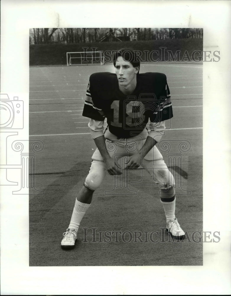 1982 Press Photo Larry Mills, B.W. Footballer - cvb39506 - Historic Images