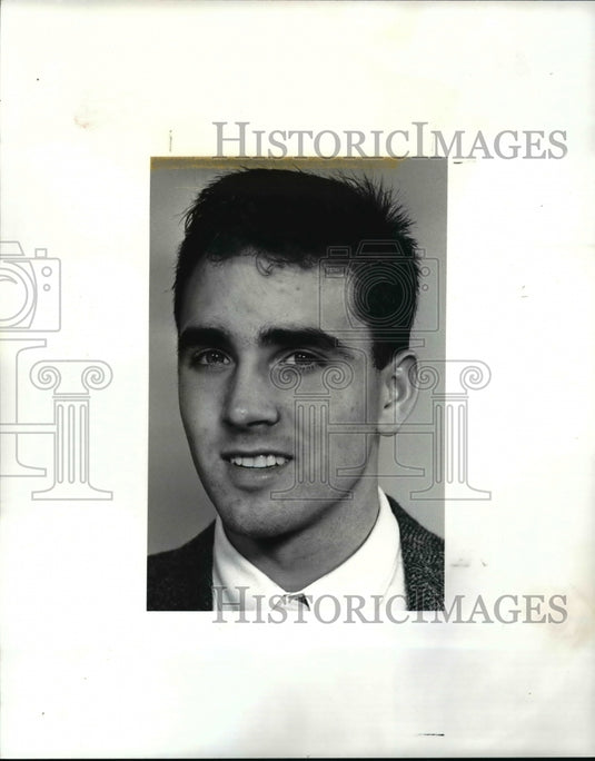 1987 Press Photo Lane Torres, Kenston soccer - cvb39867 - Historic Images