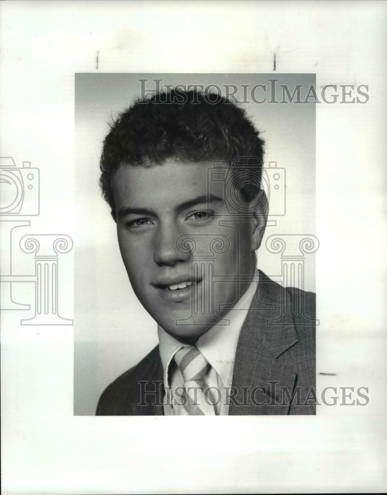 1987 Press Photo Lucas Rice, North Olmsted Soccer - cvb39878 - Historic Images