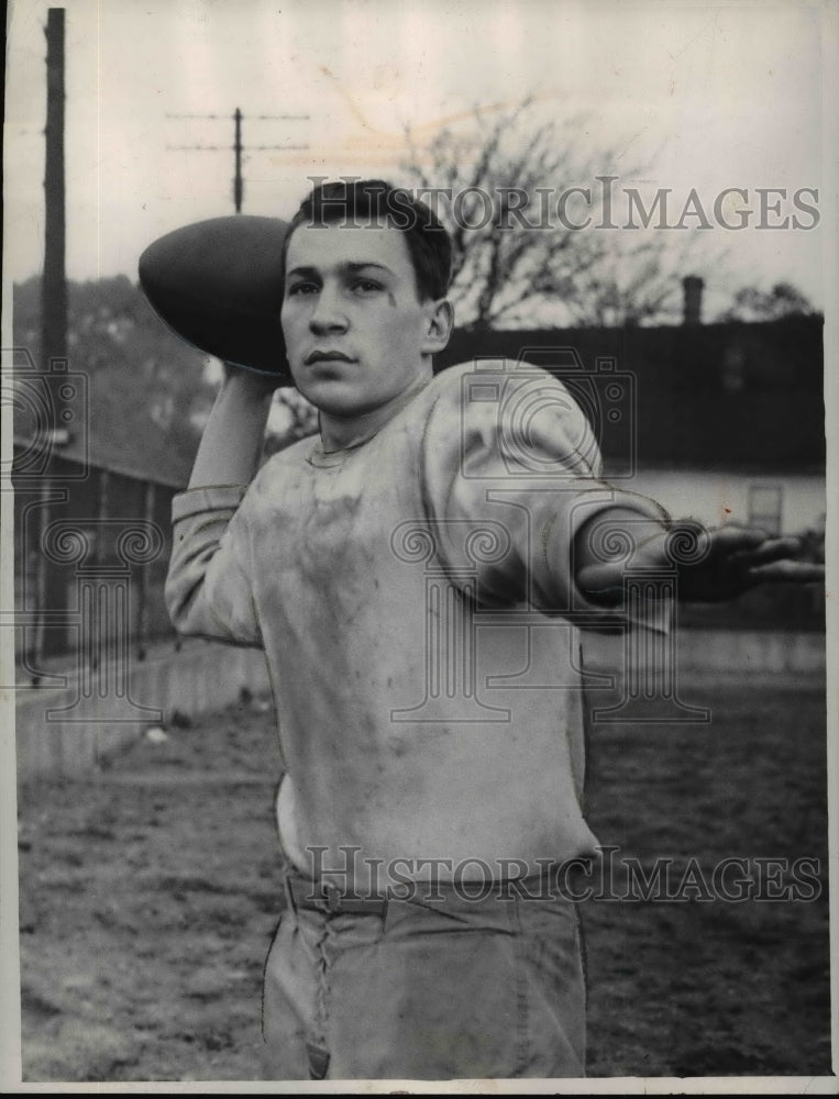 1948 Press Photo John Golembieski, South High Captain- Football - cvb39900 - Historic Images