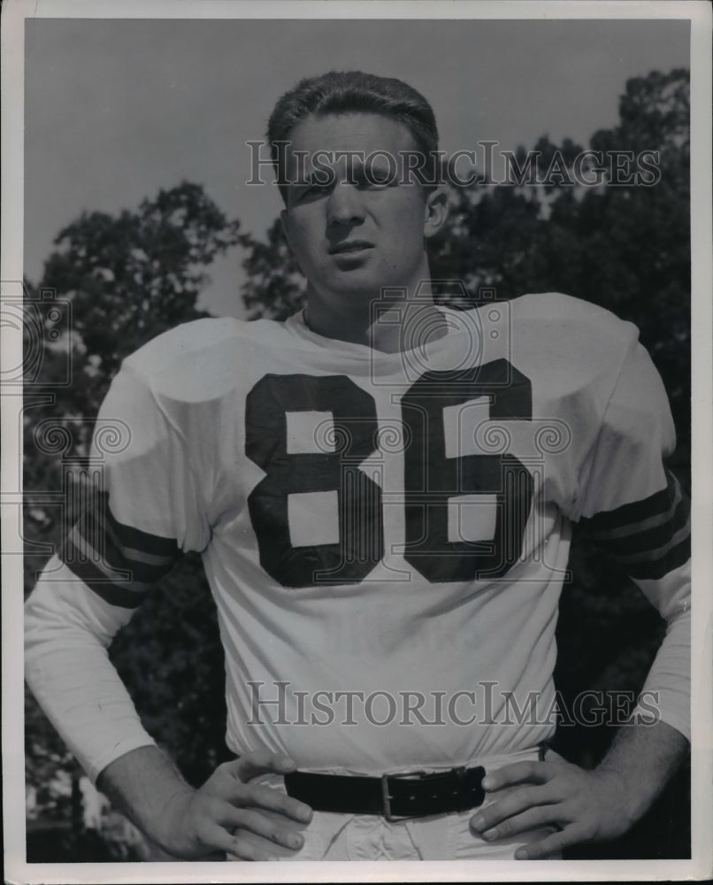 1956 Press Photo John Yocta, Euclid Browns - cvb40073 - Historic Images