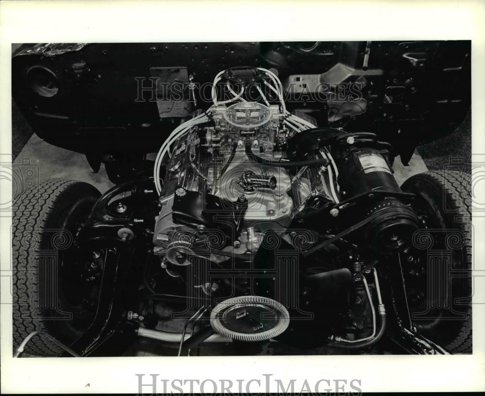 1990 Press Photo Engine and the Cassis, at the American Dreamcar Co. - cvb40178 - Historic Images