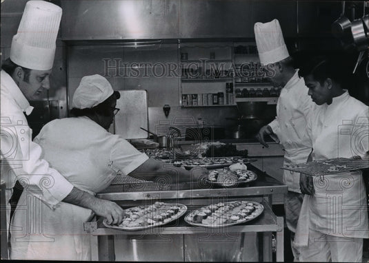 1970 Washington D.G. Gov't Buildings, White House, Kitchen-Historic Images