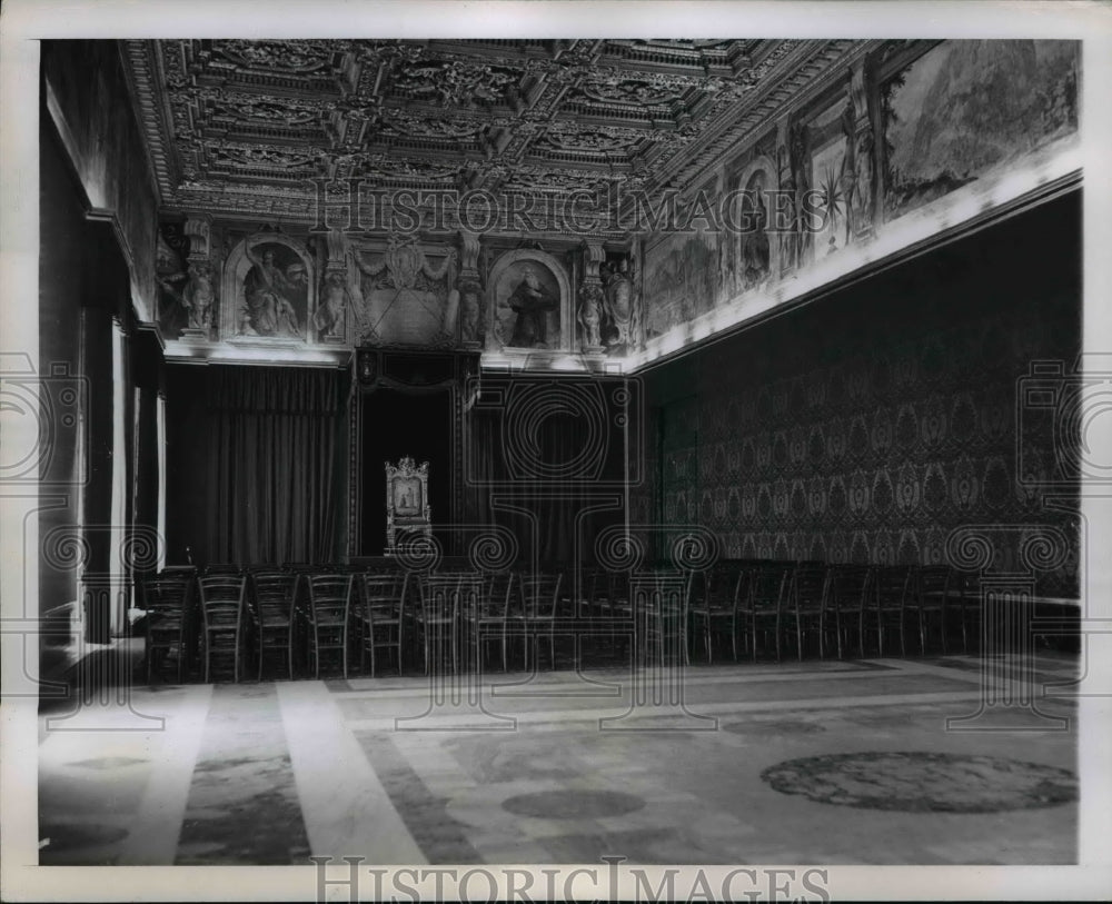 1946, Consistory Hall in the Vatican - cvb40868 - Historic Images