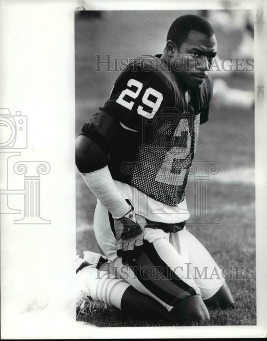 1985 Press Photo Hanford Dixon, "Top Dawg" - cvb41169- Historic Images
