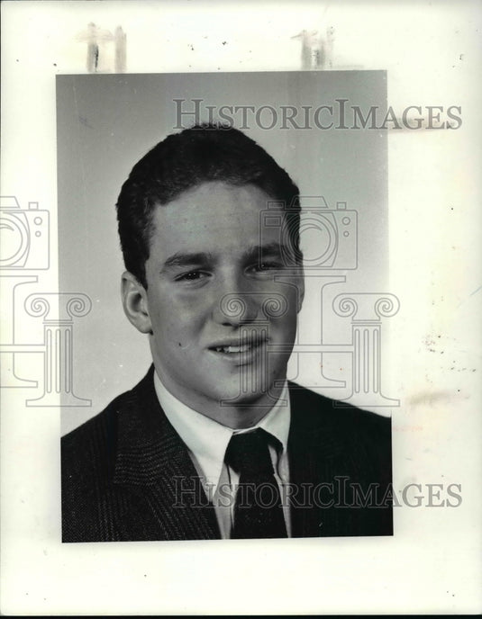 1988 Press Photo Armand Mastantuono, North Olmsted, football - cvb41399- Historic Images