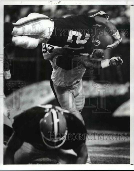 Press Photo A football game/match - cvb41489 - Historic Images