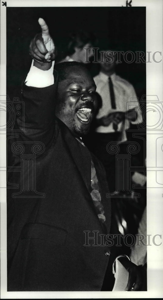 1986 Press Photo Henderson Deal of Warrensville Heigts - cvb41500- Historic Images