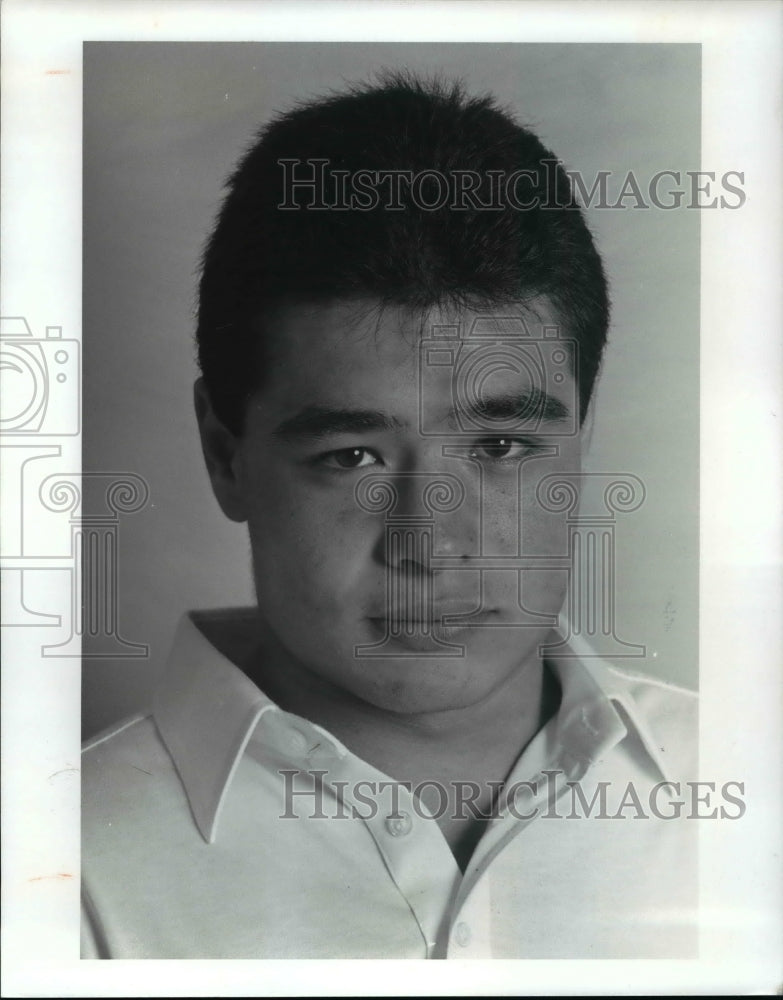 Press Photo Sam Spain, Midview, Player of the Week - cvb41549 - Historic Images