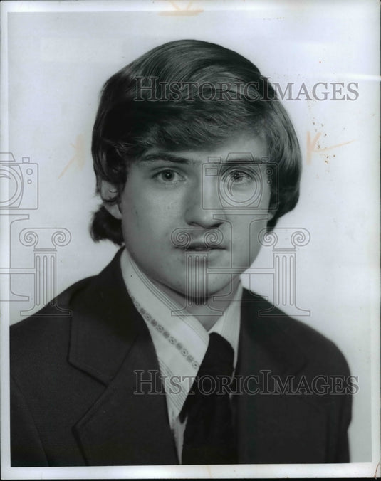 1974 Press Photo Dale Krupa, Maple Heights High, Basketball, Dream Team - Historic Images