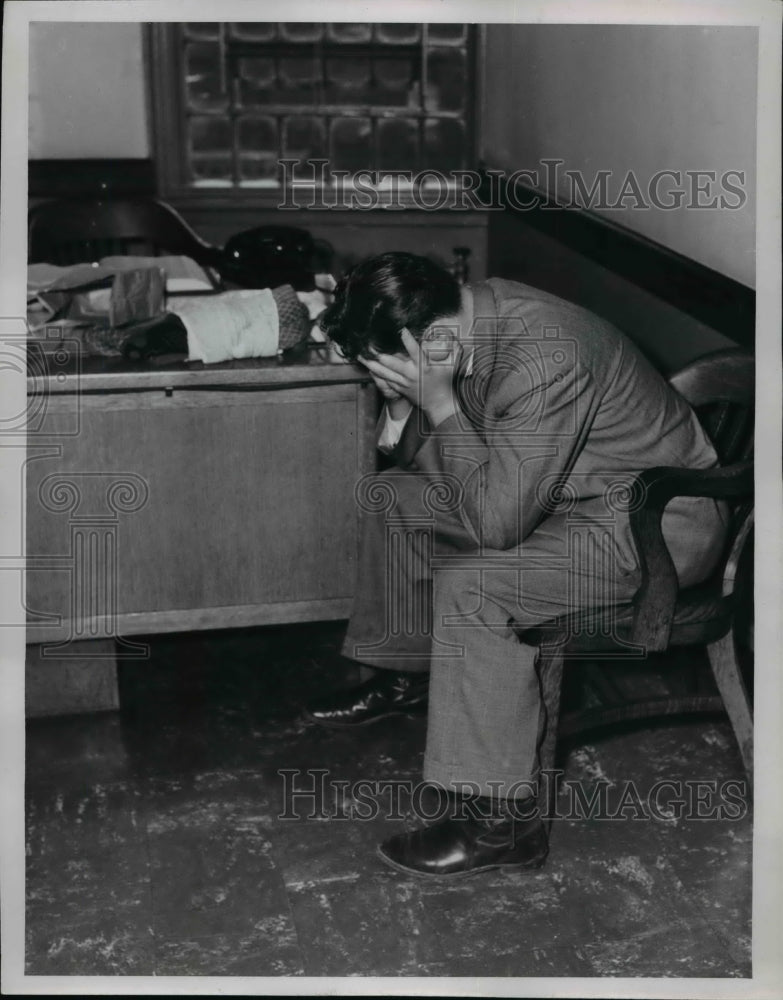 1958 Press Photo William Slates-Missing Beverly Potts case suspect - cvb41680 - Historic Images