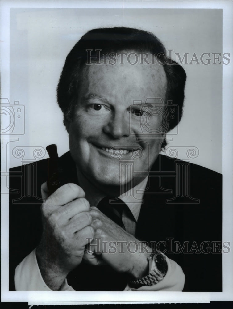 1984 Press Photo President of ABC News and Sports Roone Arledge - cvb41859 - Historic Images