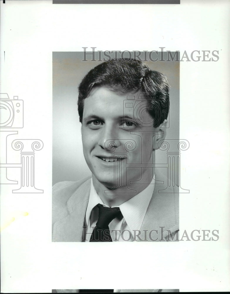 1988 Press Photo Jeff Marsick, North Olmsted High Swimming - cvb41936 - Historic Images