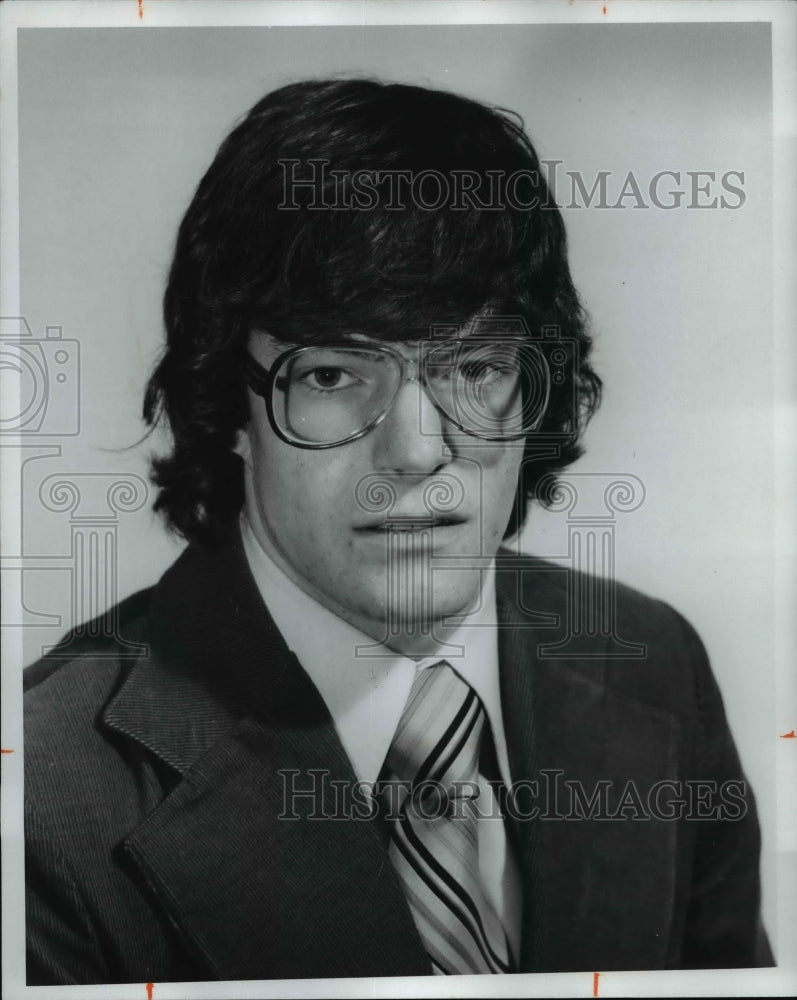 1976 Press Photo Kent Mooney, Chardon's 6-2, 185-pound senior halfback- Historic Images